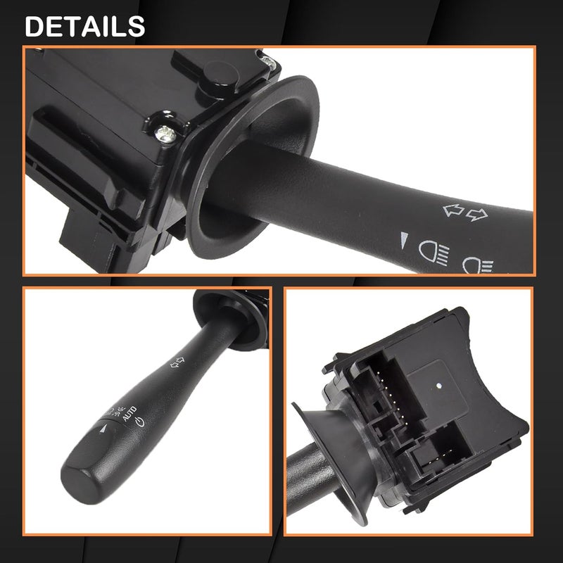 RICH AUTO Turn Signal and Headlamp Dimmer Switch Blinker Lever Compatible with Chevy 2005-2010 Cobalt|2006-2011 HHR|Pontiac 2007-2009 G5/ Torrent|2006-2009 Solstice Replaces D6254E 20940099 SW5908 - Image 4